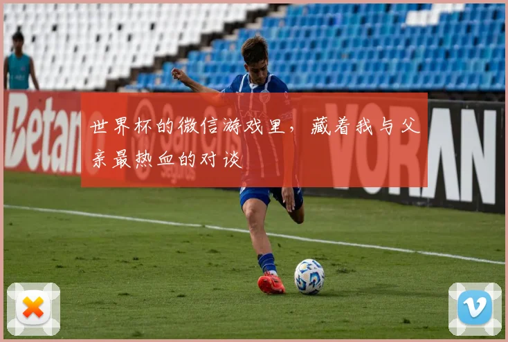 世界杯的微信游戏里,藏着我与父亲最热血的对谈